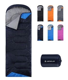 JEAOUIA Sleeping Bag Review - Lightweight & Waterproof for Camping & Hiking